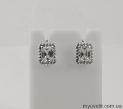 Серьги из серебра